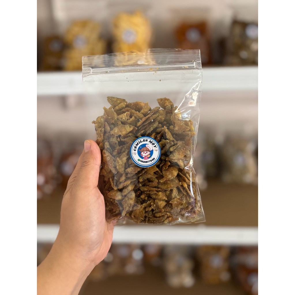 

baby fish / ikan pepetek crispy 100gram renyah gurih