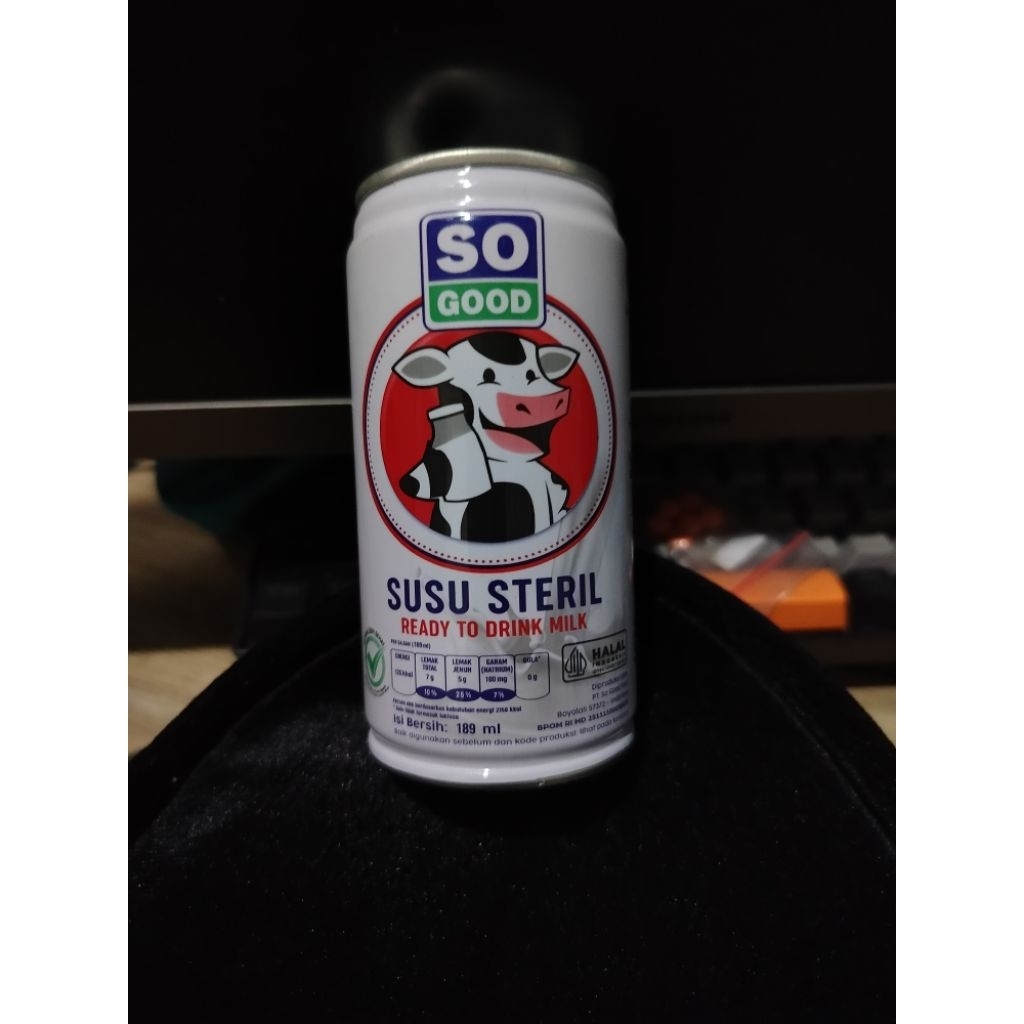

Susu Steril So Good 189 ml