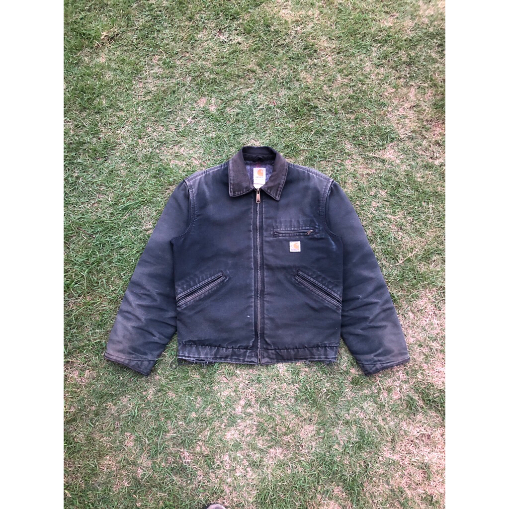 carhartt detroit j01 blk size 36 / s carhart carpenter carhartt jacket