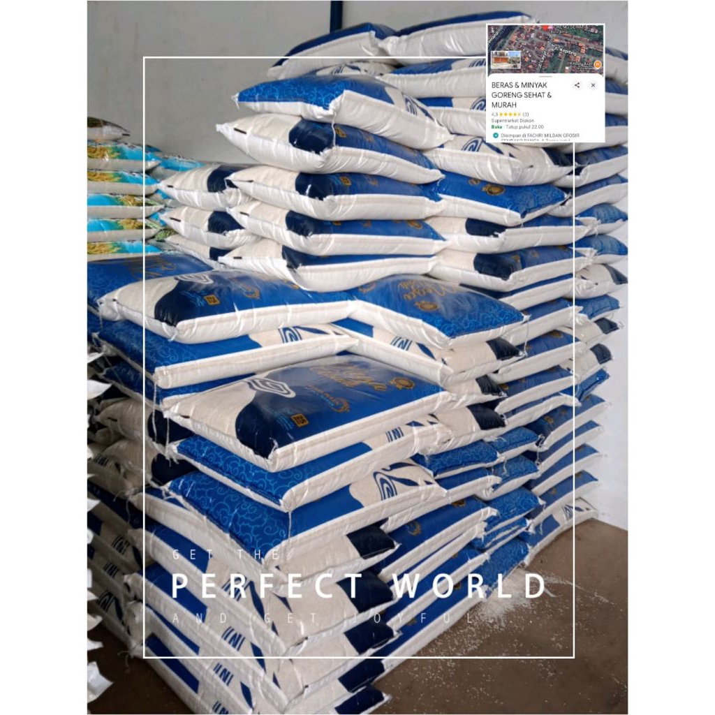 

Beras Premium MEGA 10 kg : Bersih, Utuh, Punel & Wangi Pandan