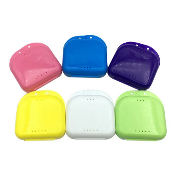 Kotak gigi palsu / kotak retainer 1 rahang