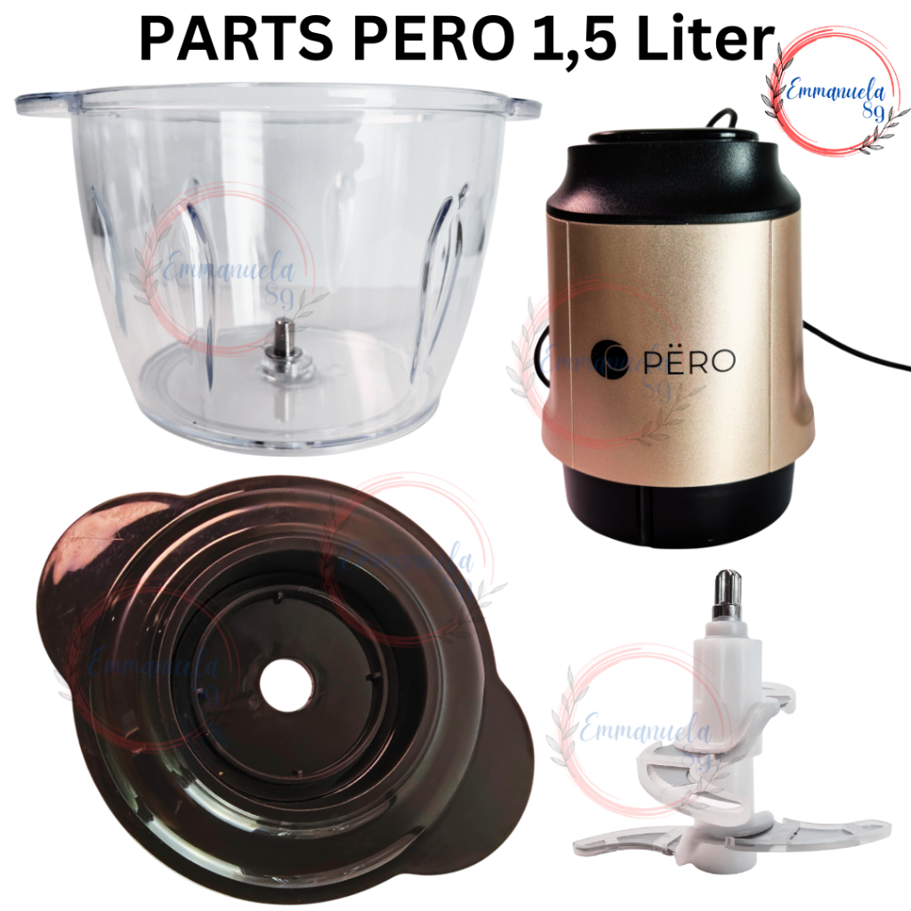 PERO Sparepart Pisau Cup Cover Mesin Chopper 1,5 Liter KD-888