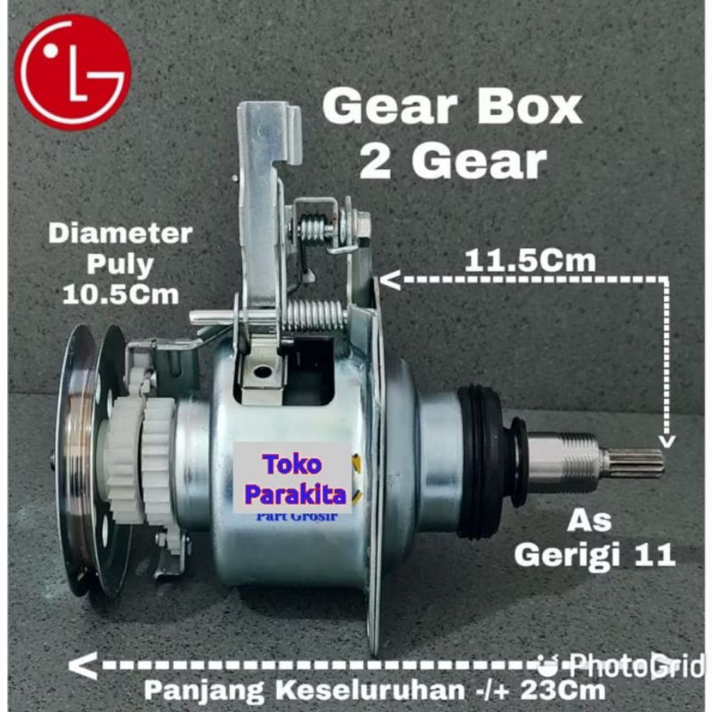 Gearbox mesin cuci LG 1 tabung 6-8 Kg
