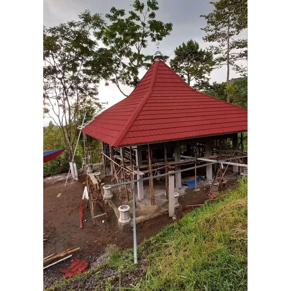 genteng metal pasir baja ringan