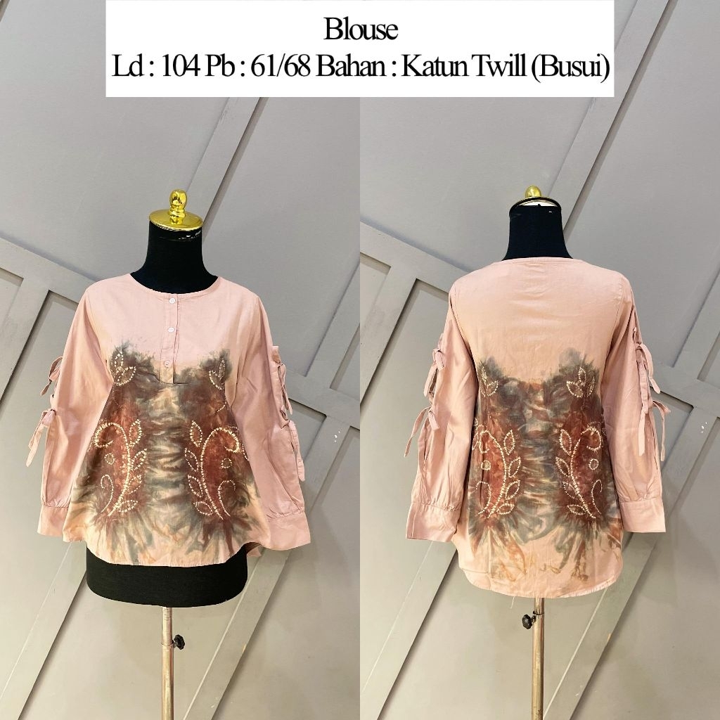 Blouse sasirangan