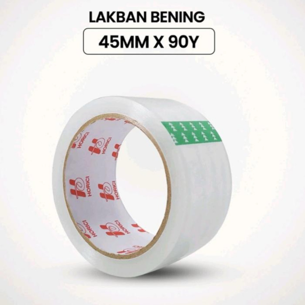 

Lakban Bening 45mm 90yard
