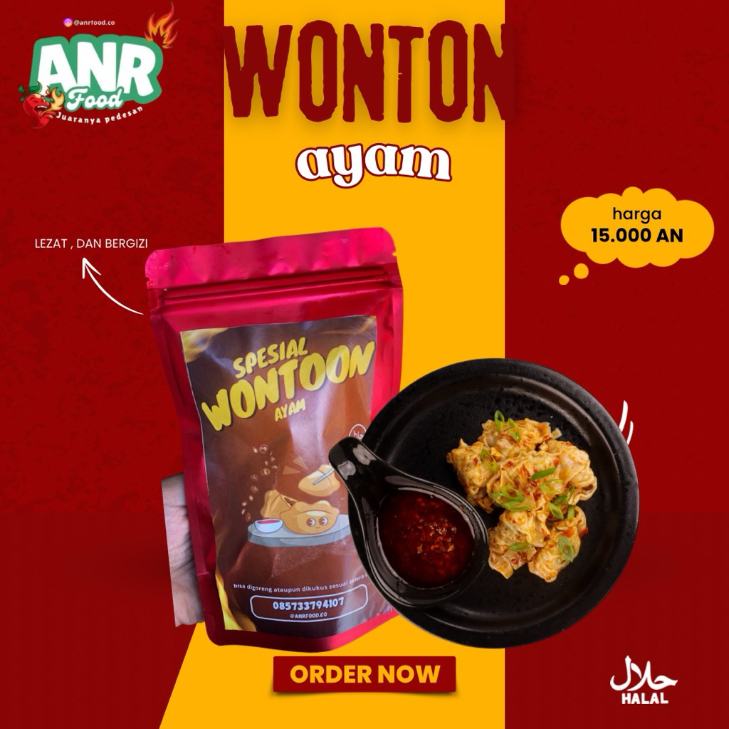 

WONTON AYAM !! murah dan praktis