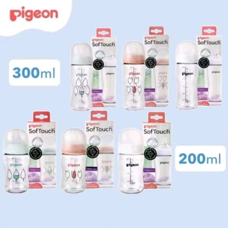 Pigeon Botol Soft Touch T-Ester Wide Neck 200ml - 300ml