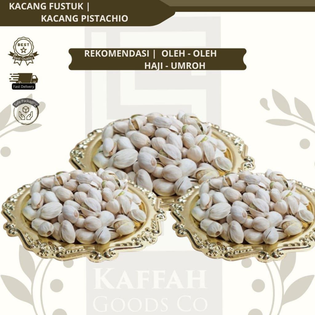 

Kacang Fustuk Putih ~ Kacang Pistachio ~ Kacang Gurih | Oleh Oleh Khas Arab Saudia