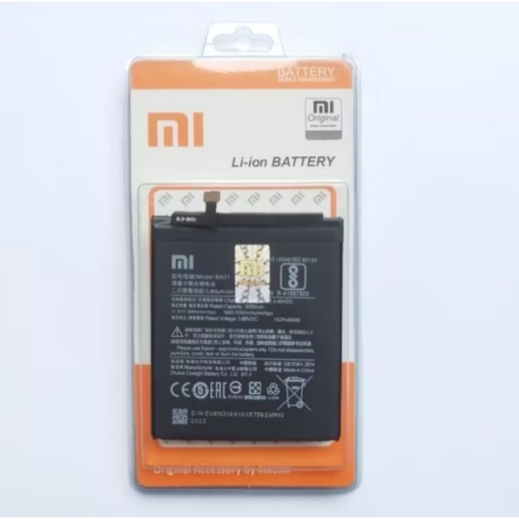 BATERAI BATRE BATTERY XIAOMI REDMI S2 KODE BN31 ORIGINAL