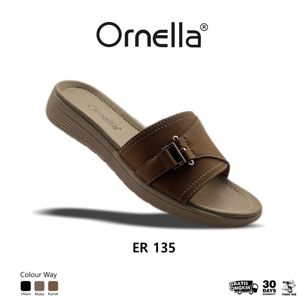 Ornella ER 135 Sandal Slip On Wanita