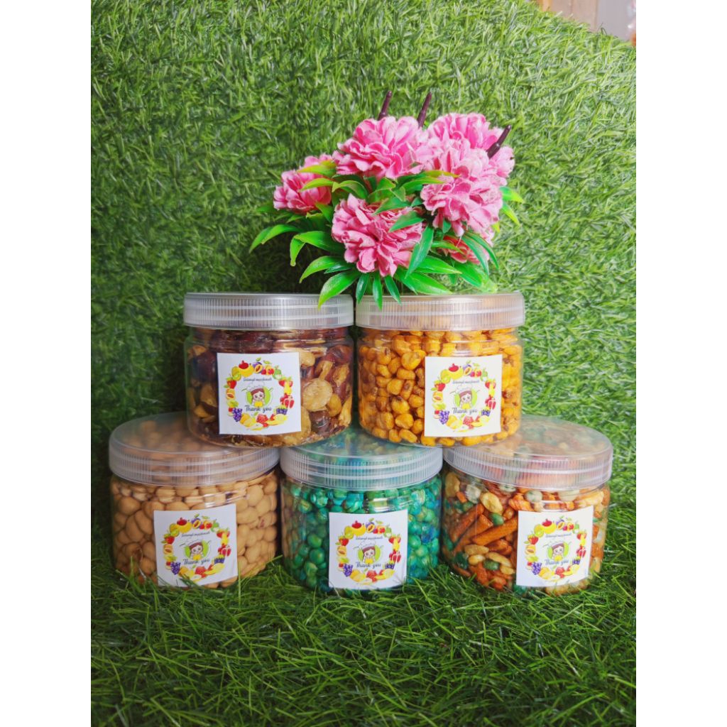 

PAKET BUNDLING HEMAT | Camilan atau Snack Kacang - kacangan | Kapri mix, Kapri,Kacang Telur, Koro kulit, Merning | Kemasan 250 gr / toples.