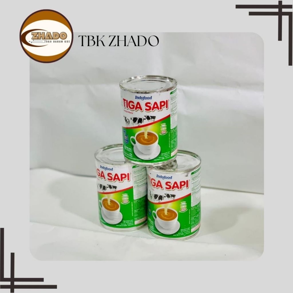 

Susu Tiga sapi 490gr & Susu Evaporasi Tiga Sapi 500gr