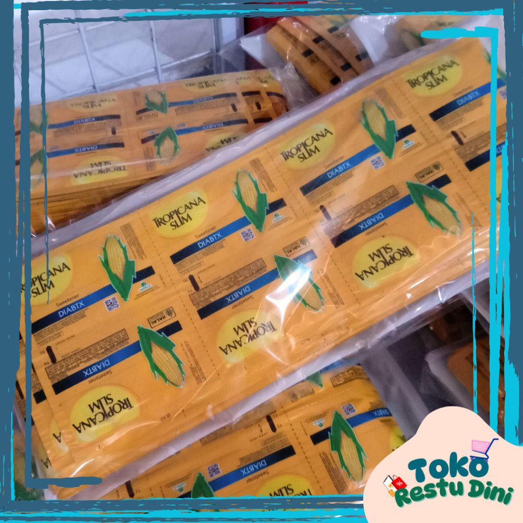 

Tropicana Slim Sweetener isi 80 Sachet