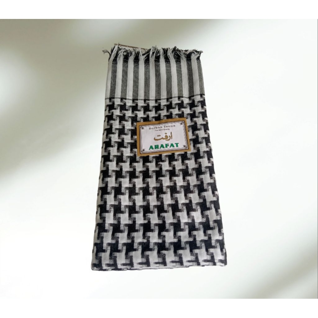Sorban Tenun Arafat/Surban Souvenir Umroh Dan Haji
