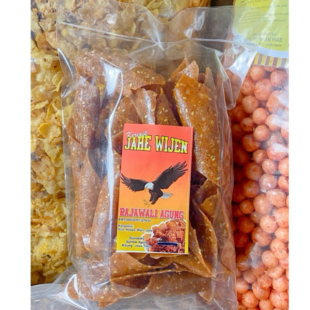 

TING TING JAHE WIJEN KEMASAN PLASTIK 250 GRAM