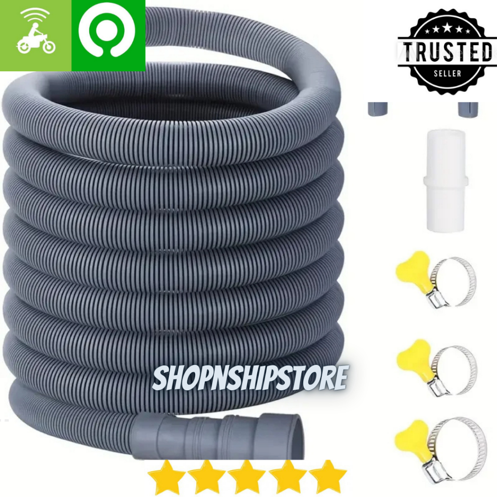 

Selang Pembuangan Air Mesin Cuci Water Outlet Pipe Hose 1.5M