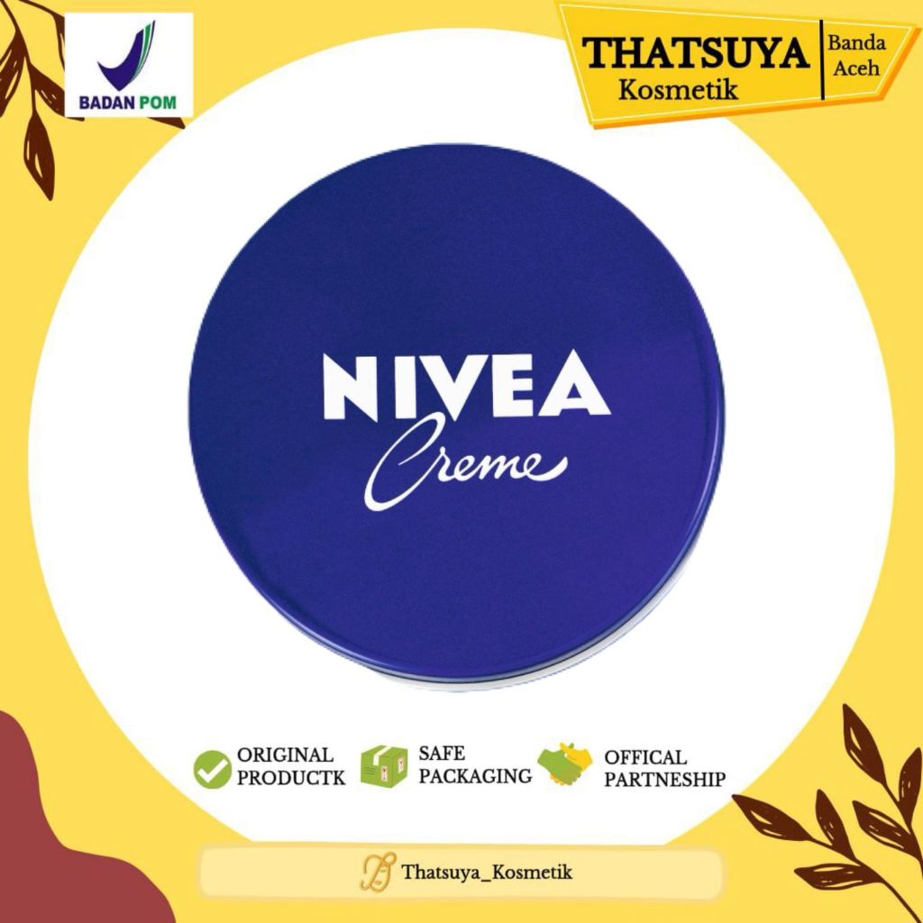 NIVEA MEN Creme  Tin  - Menutrisi dan menjaga kelembapan kulit - Twinpack