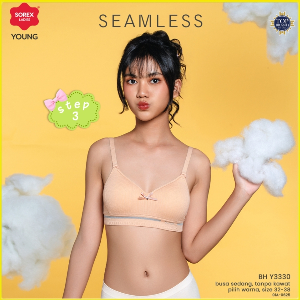 SOREX YOUNG BRA 3330 STEP 3 - BH REMAJA SEAMLESS