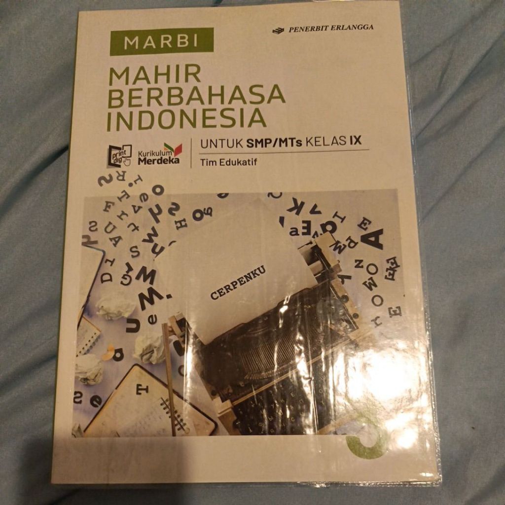 Buku B Indonesia SMP kelas 9 Erlangga