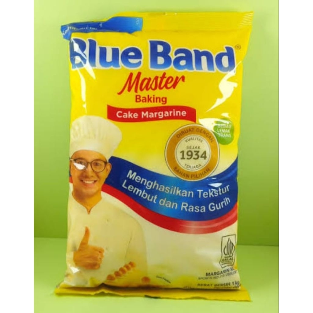 

Blue Band Master Baking Margarine Pillow Pack 1 kg, 500gr / Mentega