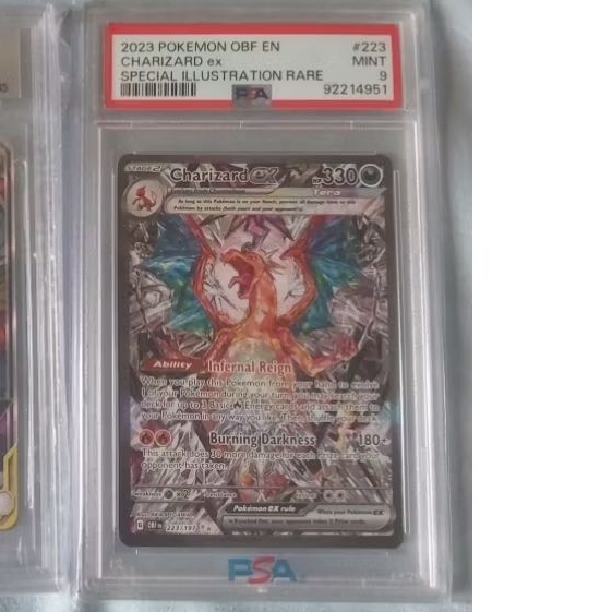 Charizard SIR OBF PSA 9