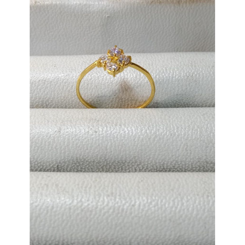 Cincin Emas Muda/ Emas Muda 1 Gram/ Cincin Permata wajik
