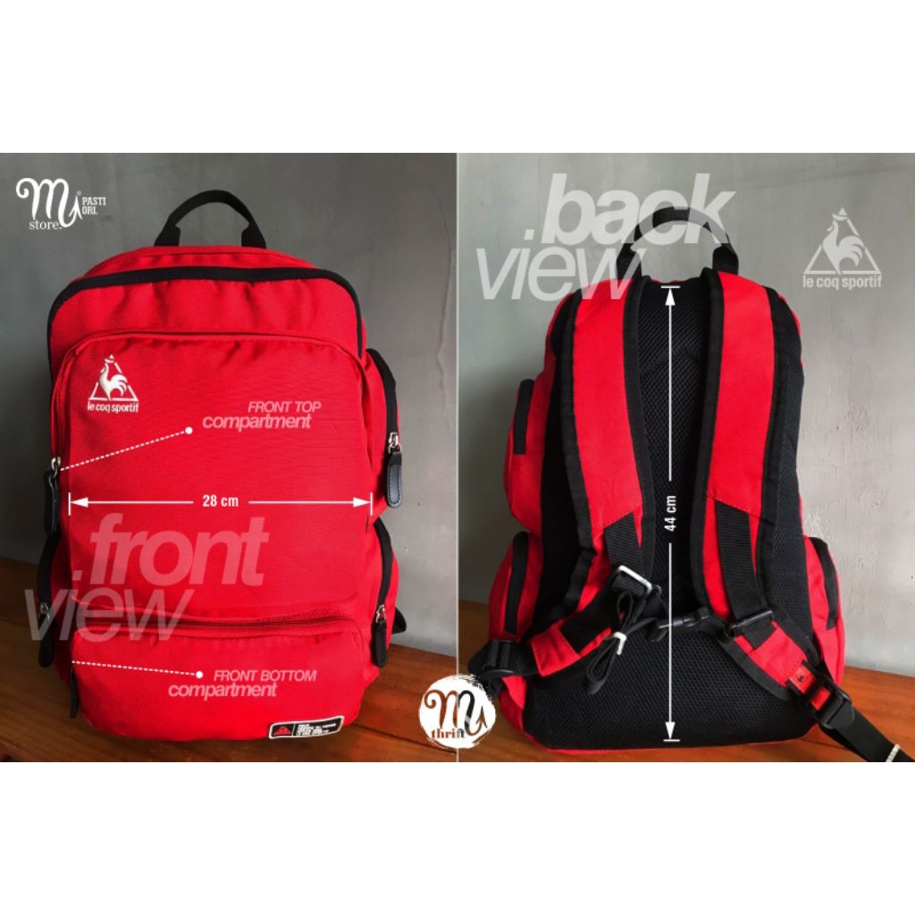 Tas Ransel Le Coq Sportif Original