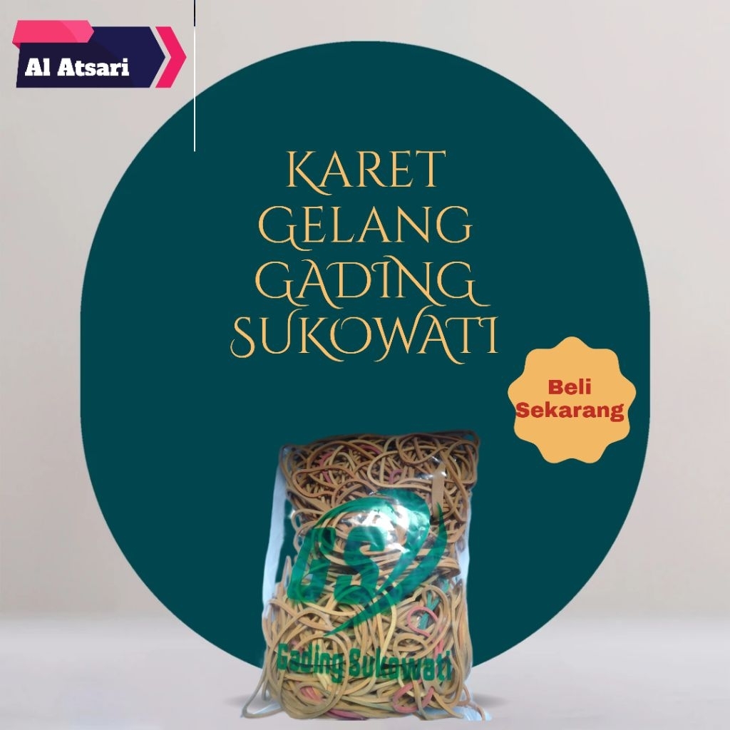 

1 pak karet gelang pentil -+ 400grm