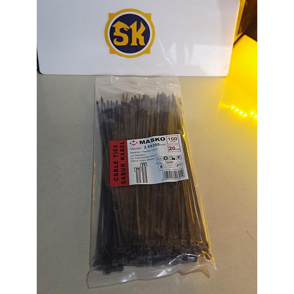 

Kabel Ties Masko 2,5 x 150 isi 100