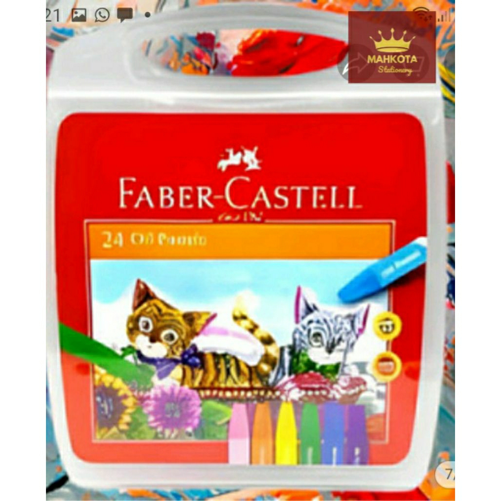 

Oil Pastel Faber Castell 24 Warna/Crayon Oil Pastrl 24 W