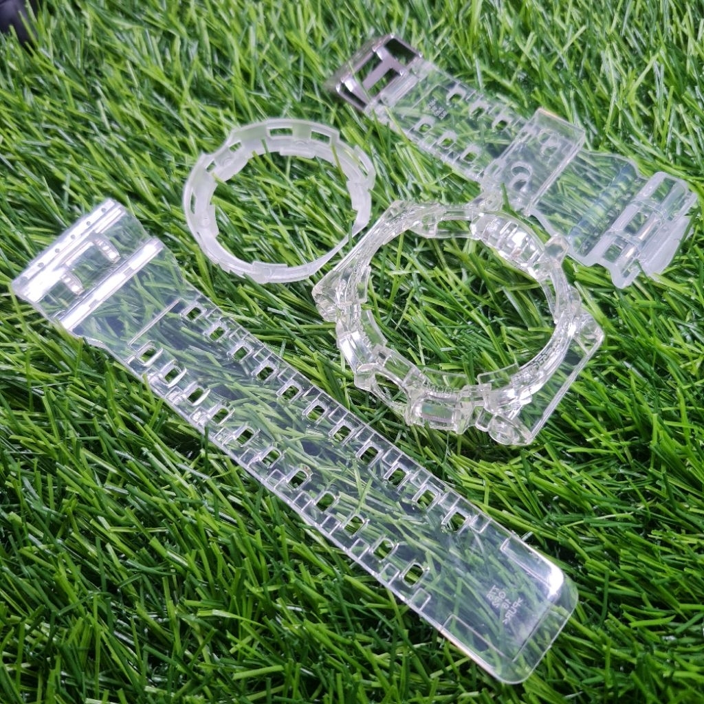 BNB BEZEL STRAP G-SHOCK GA-400 GA400 JELLY CLEAR