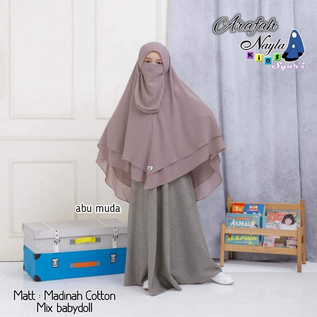 Gamis Anak Arafah Set by Nayla
