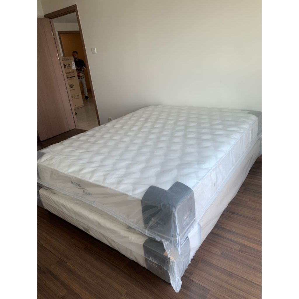 set kasur divan king koil 160x200 ex project new