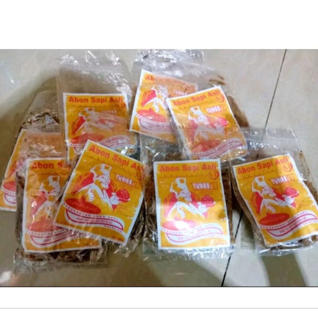 

Abon sapi cap koki 50 gram 1 pcs