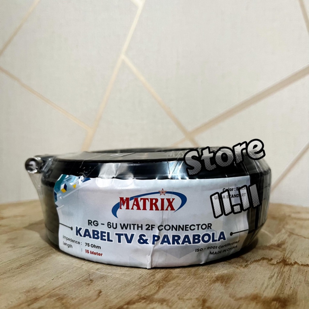 MATRIX - Kabel TV & Parabola RG-6 15M