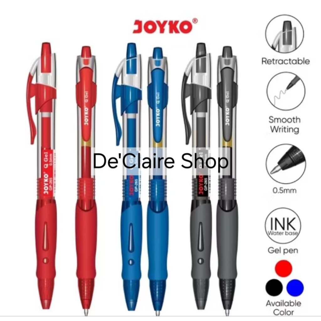 

Pulpen Gel Ballpoint Joyko GP 265