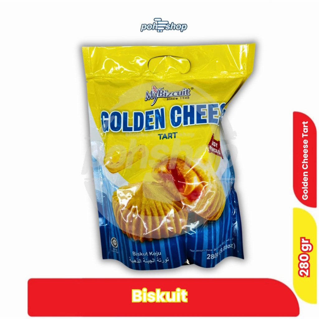 

MyBizcuit Golden Cheese Tart 280gr