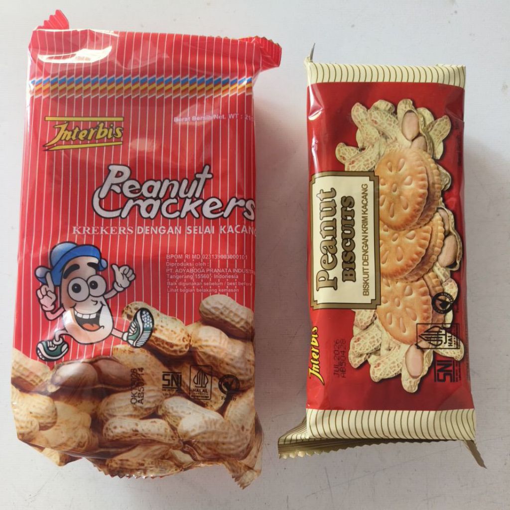 

Interbis Peanut Biskuit - Biskut Kacang