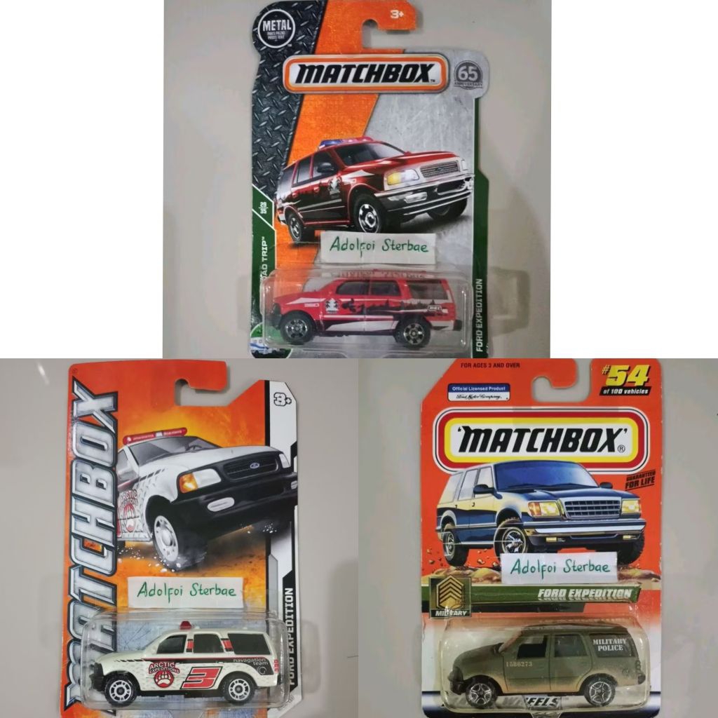 matchbox ford expedition mbx road trip 65 anniversary military police 54 mbx arctic navagation team 