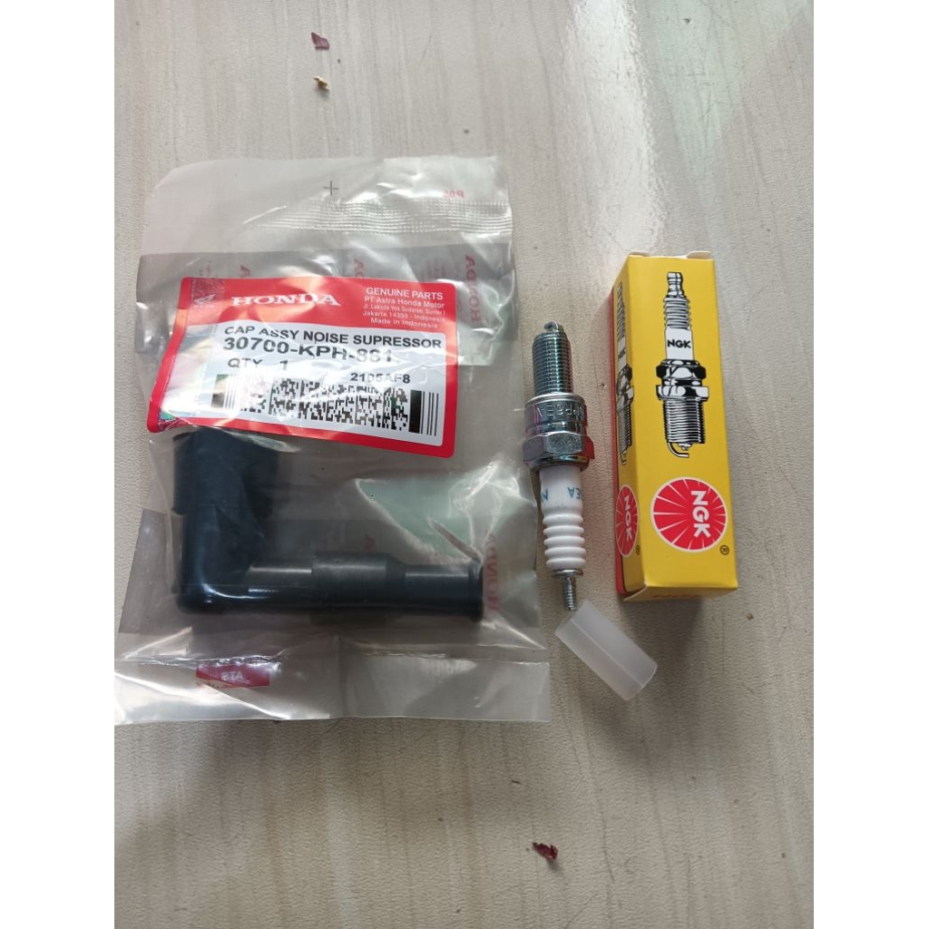 CANGKLONG BUSI+ BUSI HONDA SUPRA X 125 HONDA KHARISMA ORIGINAL