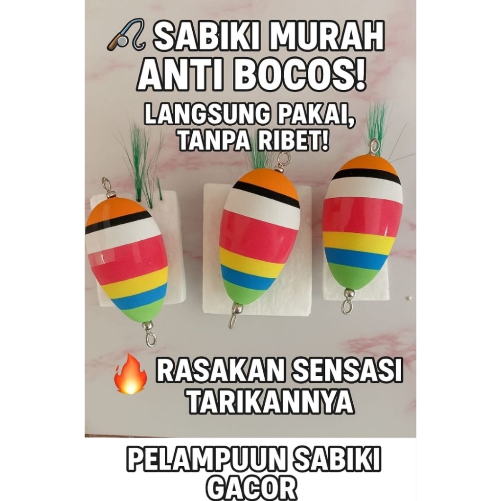 Pelampung Sabiki Pancing Laut – Anti Kusut & Mudah Digunakan | Aksesoris Pancing Praktis"