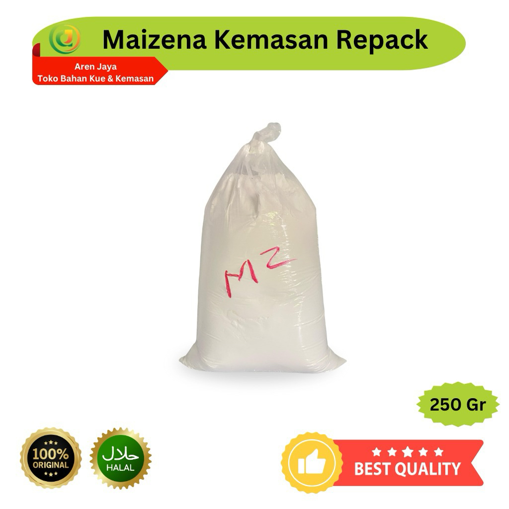 

Tepung Maizena Pati Jagung Corn Starch Kemasan Repack Kiloan 250 Gr 500 Gr 1 Kg Original