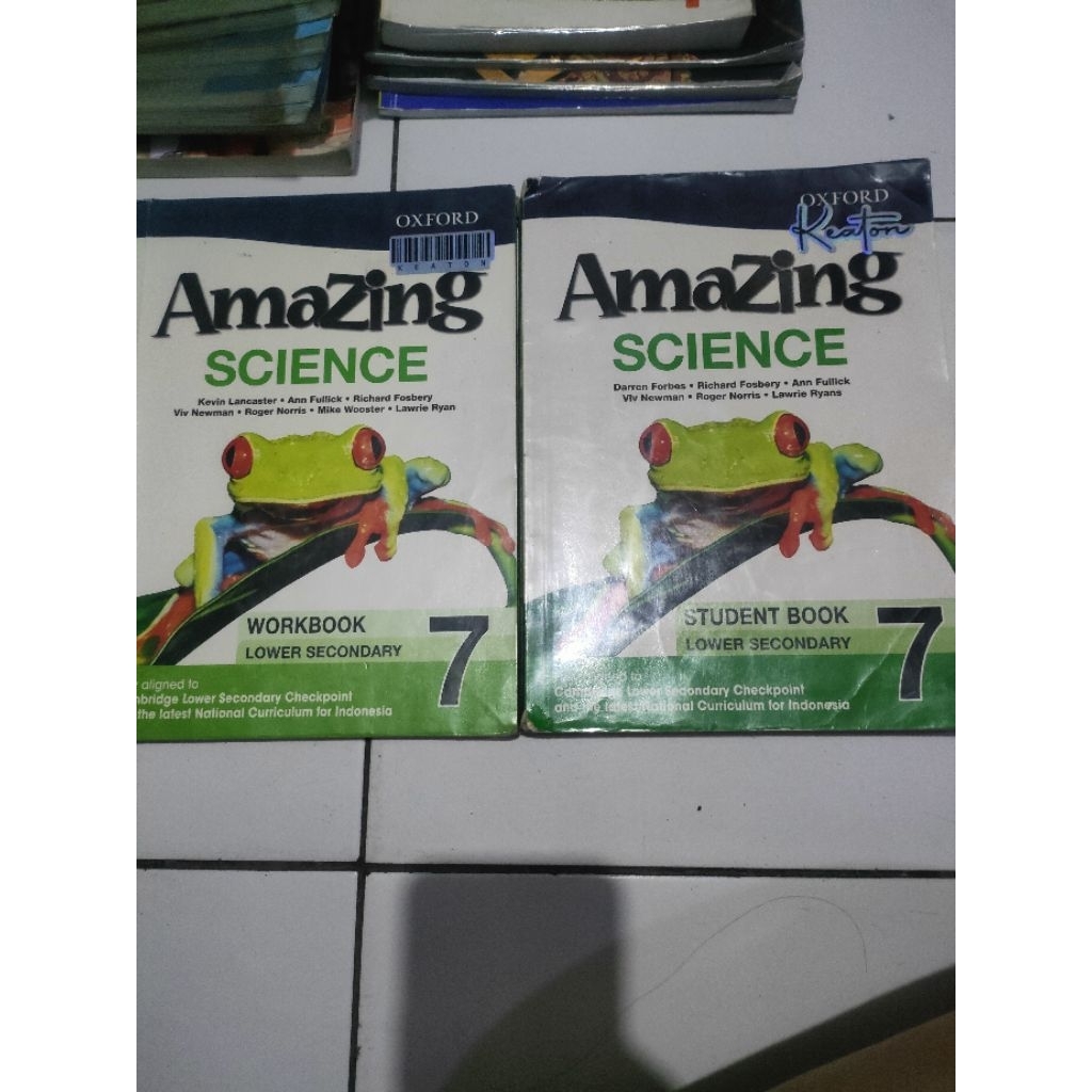 Buku bekas second pernah dipakai Amazing Science 7 kelas VII SMP kelas 1 Oxford university press