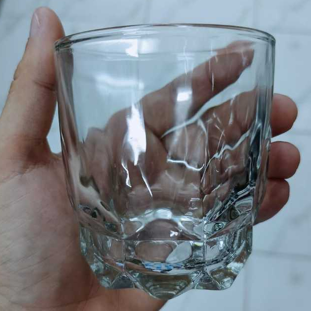 Gelas sloki kaca wine / gelas sloki mini 260ml 1 kotak 6pcs