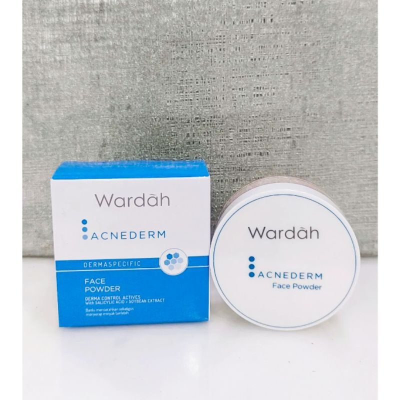 Wardah ACNEDERM Face Powder 2070 gr / Wardah Bedak Tabur