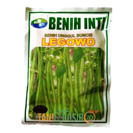 Benih Unggul Buncis LEGOWO 100 gr Asli cap Benih Inti Lebat & Tidak Mudah Patah – BIJI HITAM