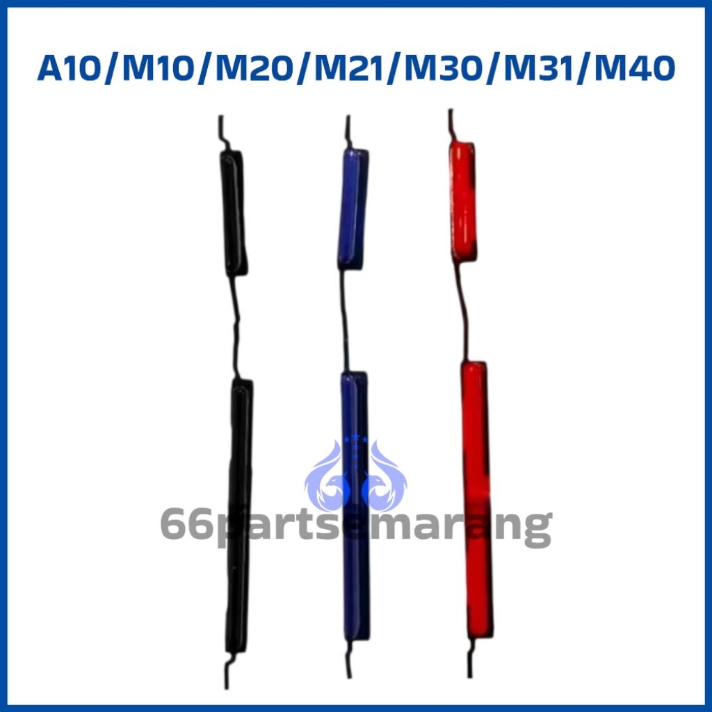Tombol Luar Power On Off Volume Samsung M21 / A10 / M10 / M20 / M30 / M31 / M40 Copotan Cabutan Beka