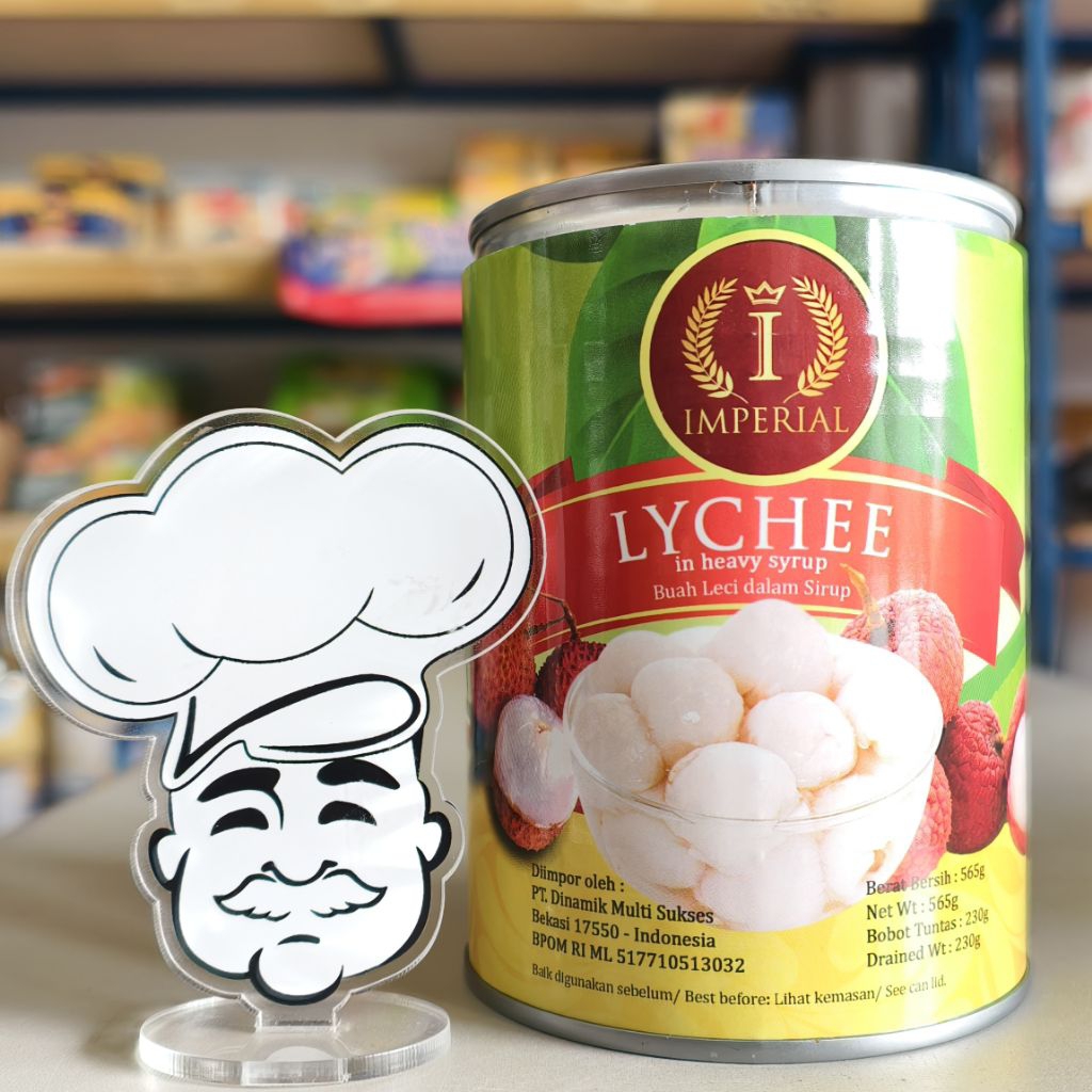 

Imperial Lychee Fruit 565Gr / Buah Leci Kaleng 565Gr