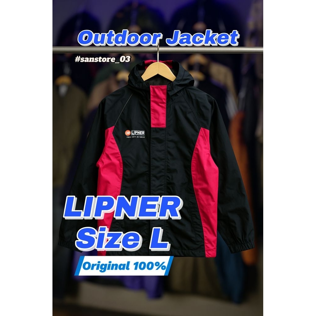 Jaket LIPNER All Weather Gear Waterproof Outdoor 100% Original